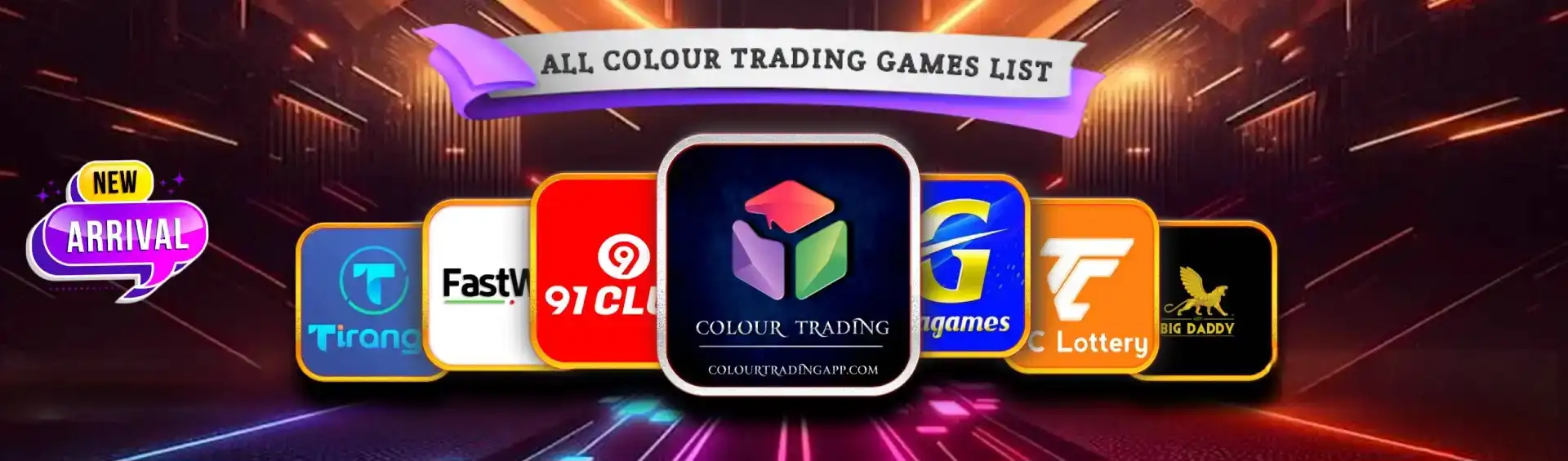 Colour Prediction Game - Colour Trading App Banner